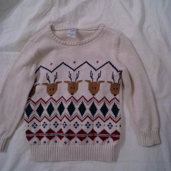 Carter's Cream Knit Sweater - Picture 3 of 8